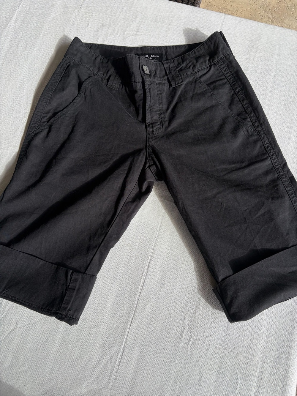 Billy Blues Women’s Black Casual Shorts - Classic Cotton Blend